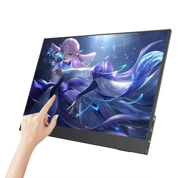 14 inç 1080p kablosuz projeksiyon taşınabilir monitör