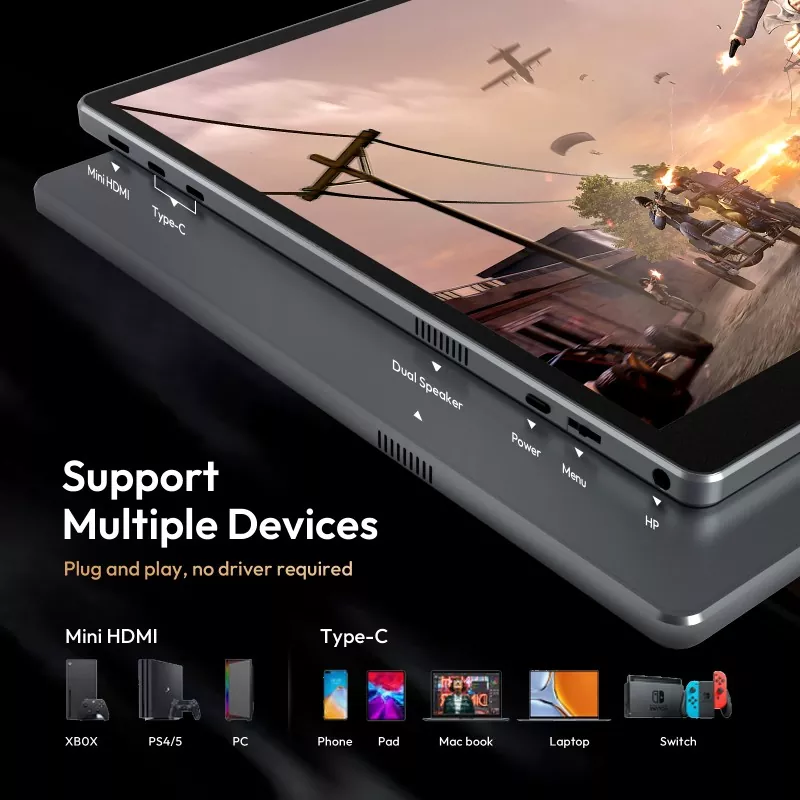 İş ve Seyahat için Neden 16 İnç 1200P Taşınabilir Monitör Seçmelisiniz?